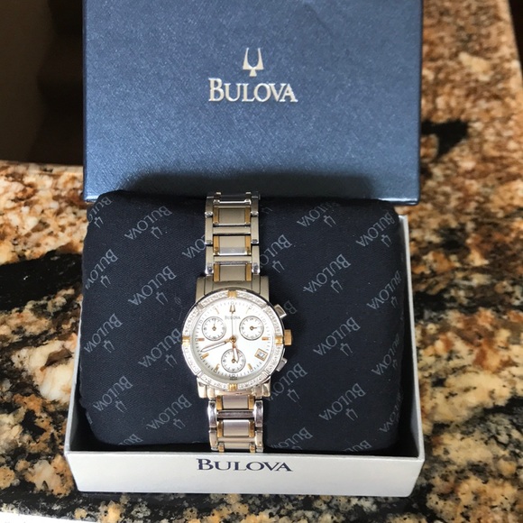 🌷Bulova Diamond Chronograph FS00🌷 - Picture 1 of 8